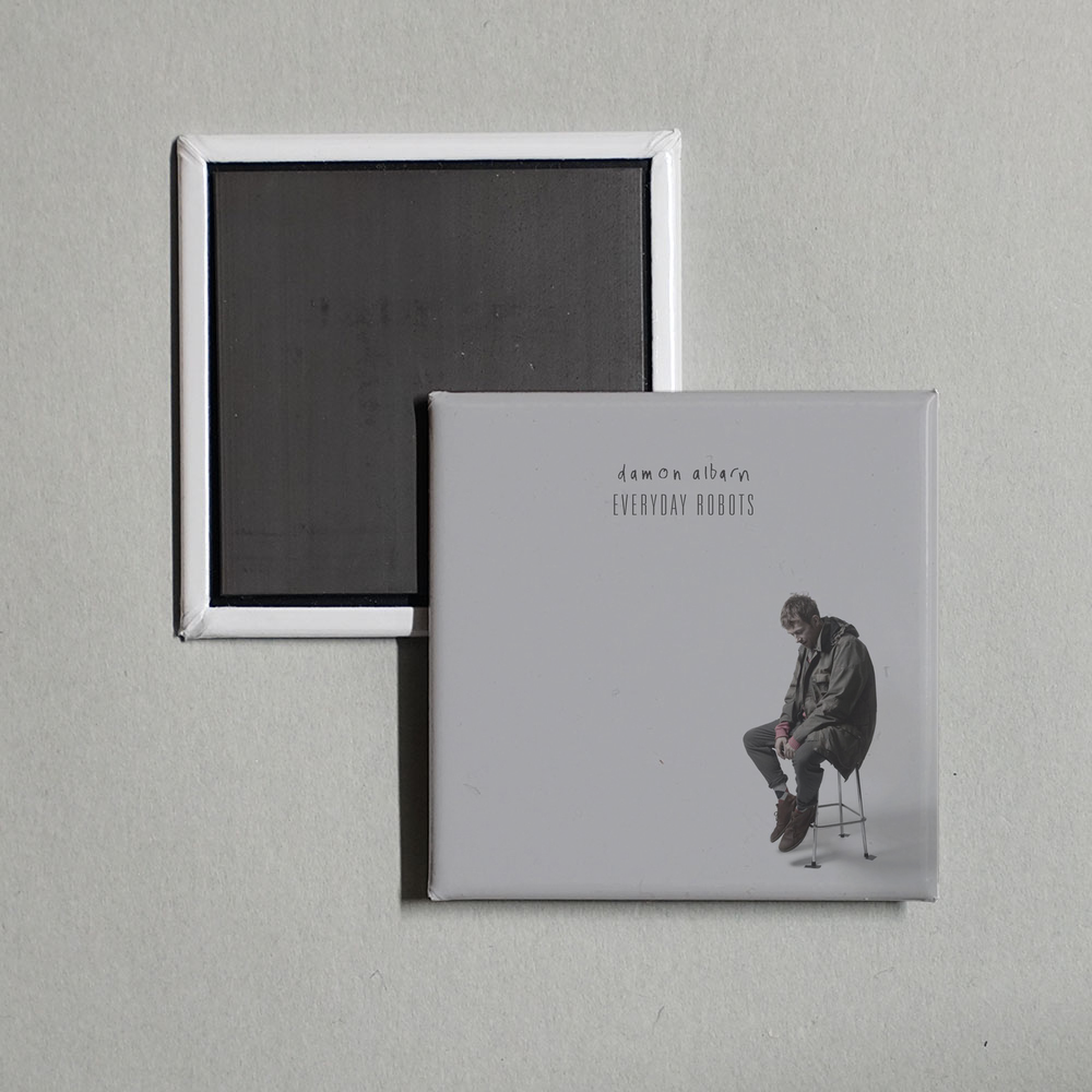 Damon Albarn - Everyday Robots Album Cover Fridge Magnet