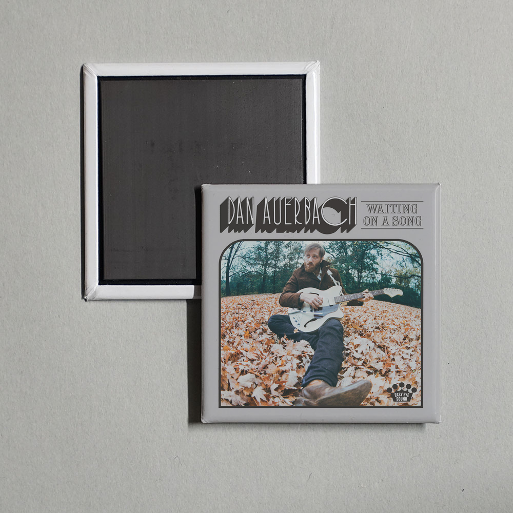 Dan Auerbach - Waiting on a Song Album Cover Fridge Magnet