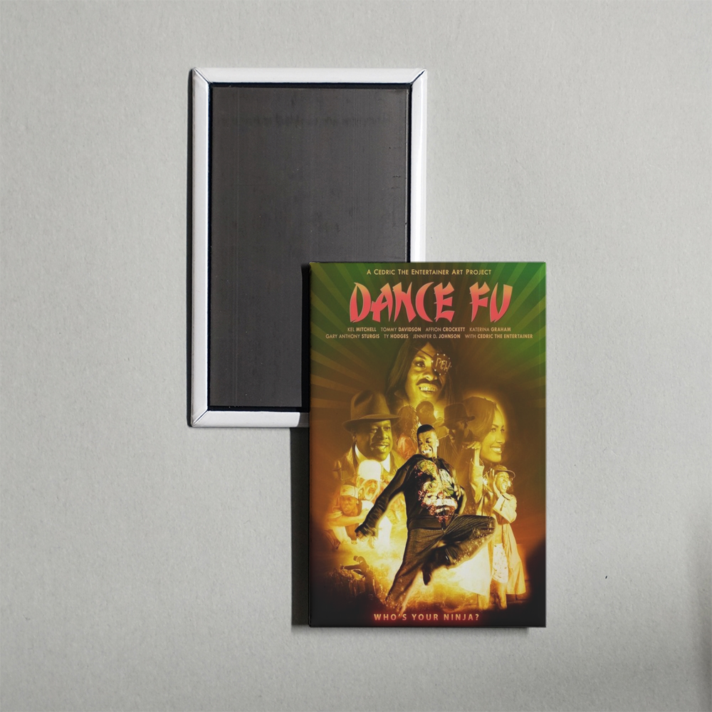 Dance Fu Mini Movie Fridge Magnet