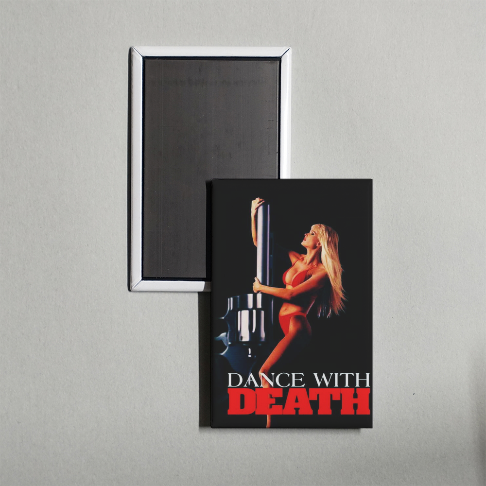 Dance with Death Mini Movie Fridge Magnet