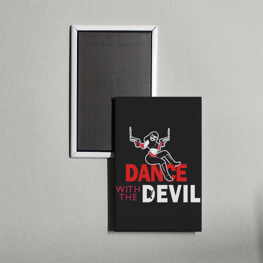 Dance with the Devil Mini Movie Fridge Magnet