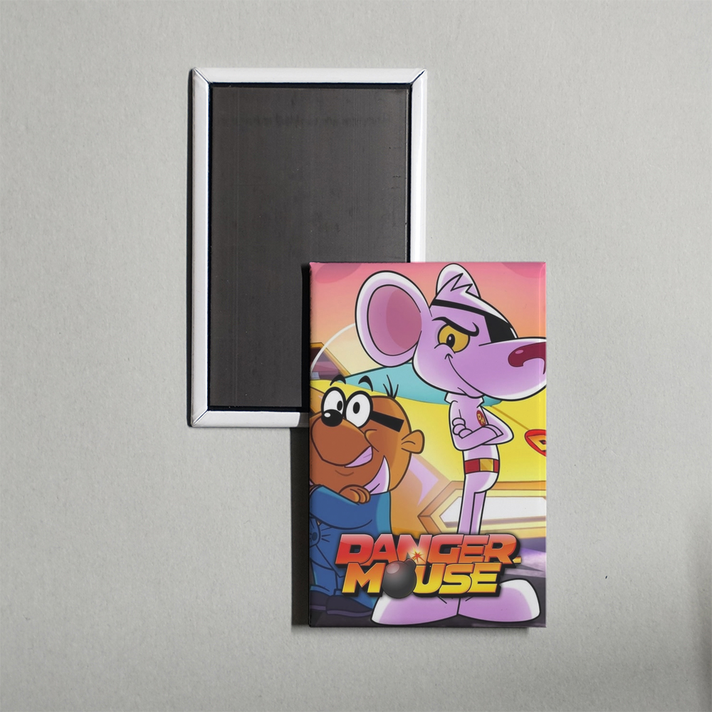 Danger Mouse TV Show Fridge Magnet