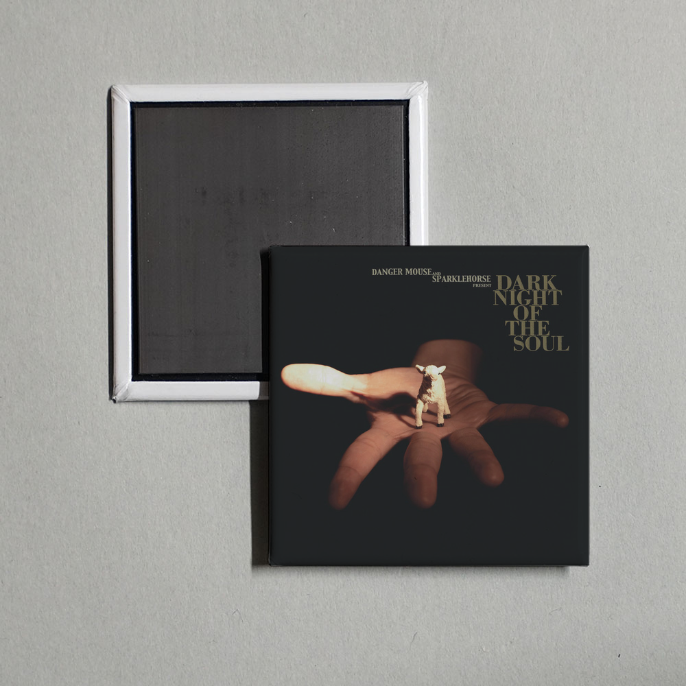 Danger Mouse - Dark Night of The Soul Album Cover Fridge Magnet