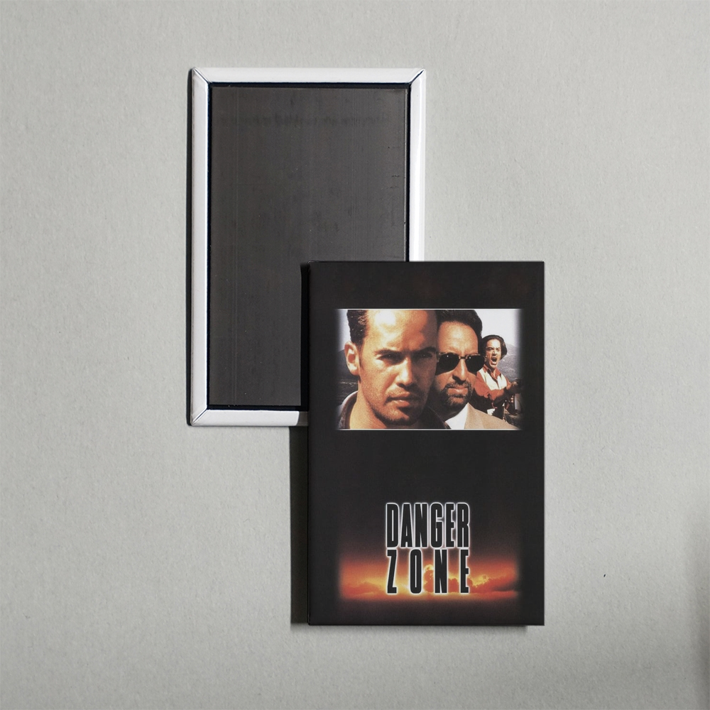 Danger Zone Mini Movie Fridge Magnet