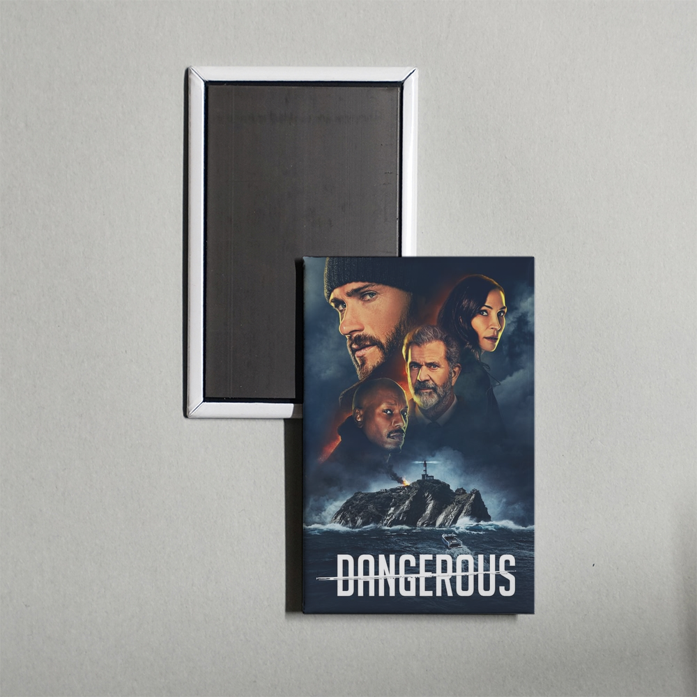 Dangerous Mini Movie Fridge Magnet