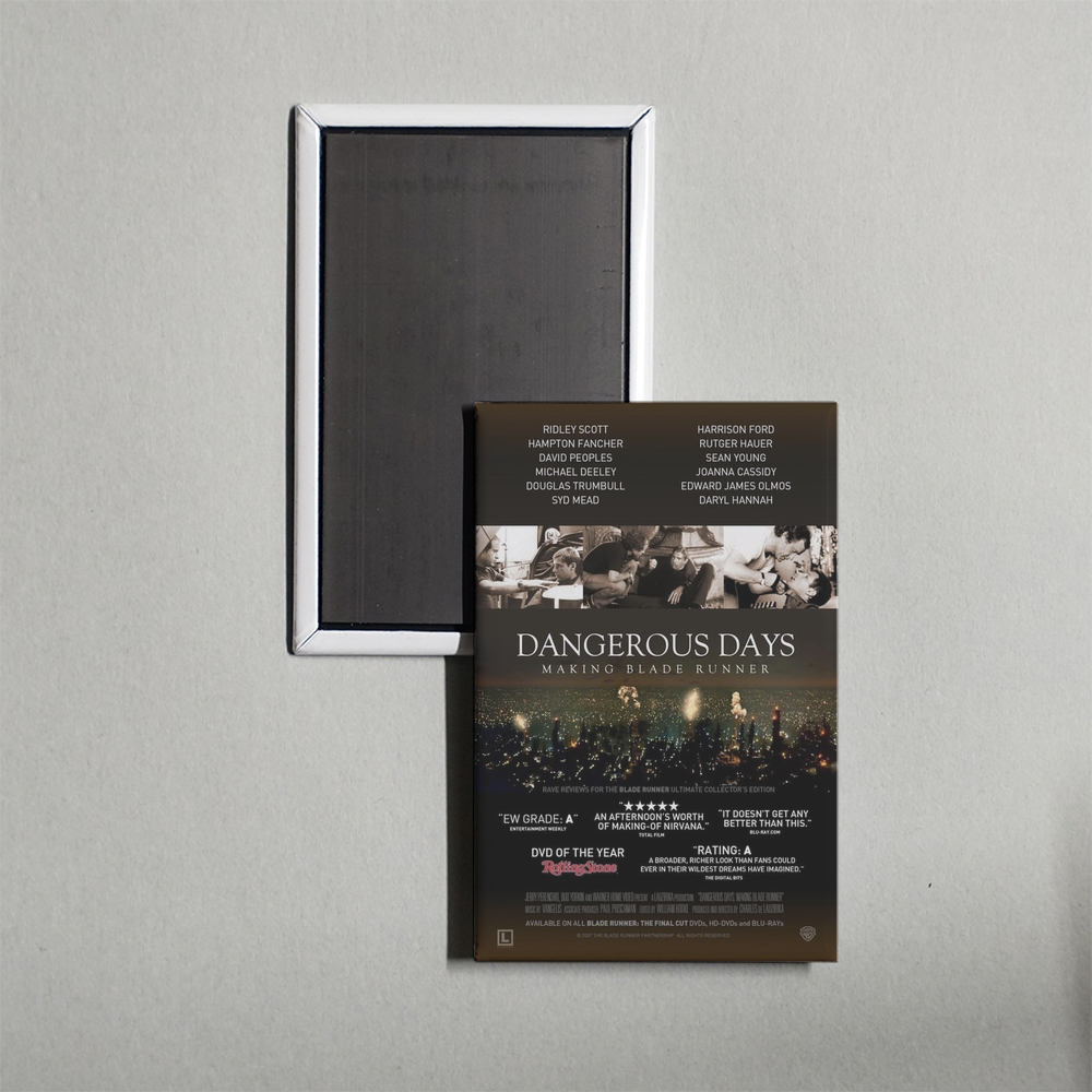 Dangerous Days Making Blade Runner Mini Movie Fridge Magnet