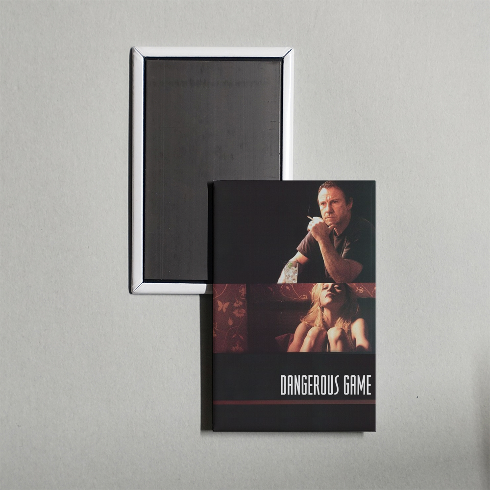 Dangerous Game Mini Movie Fridge Magnet