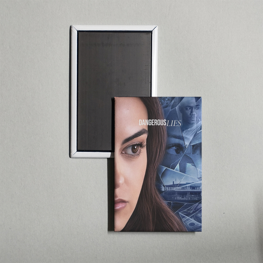 Dangerous Lies Mini Movie Fridge Magnet