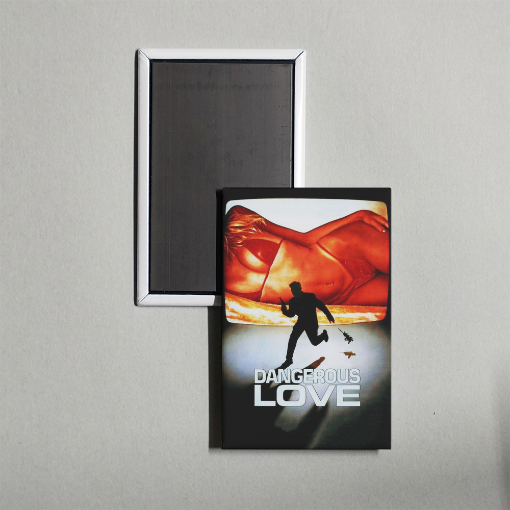 Dangerous Love Mini Movie Fridge Magnet