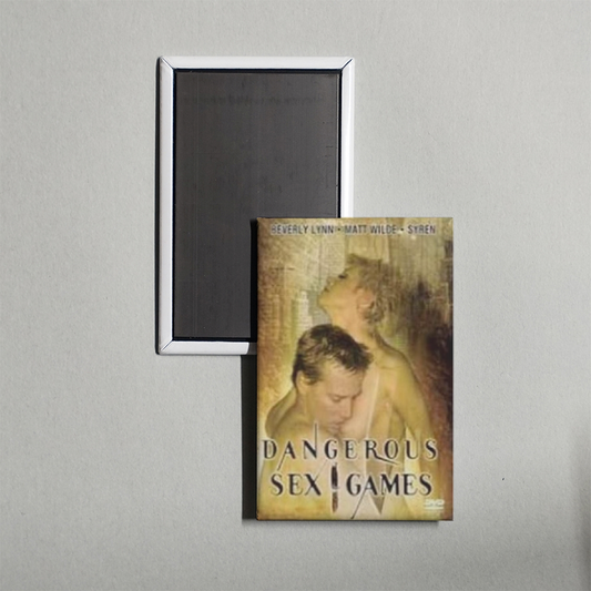 Dangerous Sex Games Mini Movie Fridge Magnet