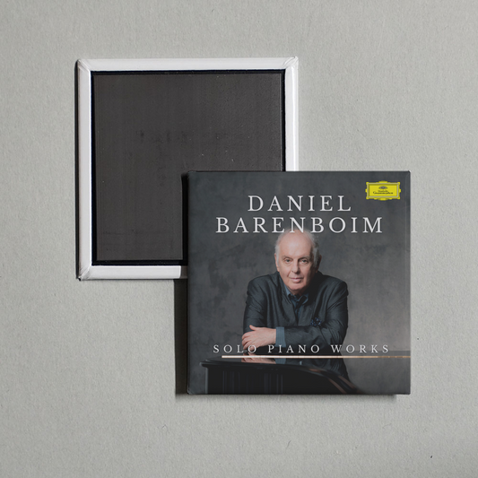 Daniel Barenboim - Barenboim - Solo Piano Works Album Cover Fridge Magnet