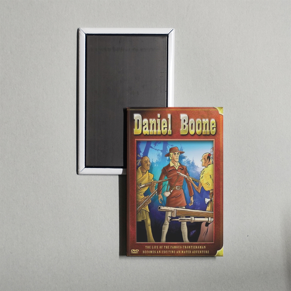 Daniel Boone Mini Movie Fridge Magnet