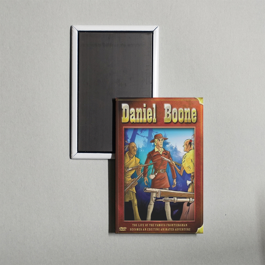 Daniel Boone Mini Movie Fridge Magnet