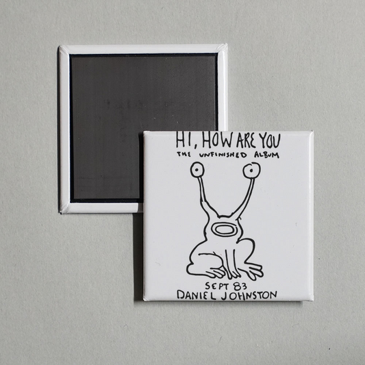 Daniel Johnston - Hi How Are You Album Cover Fridge Magnet