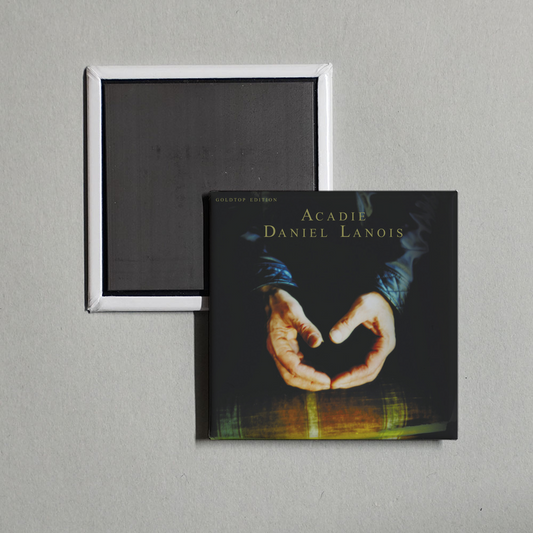 Daniel Lanois - Acadie (Goldtop Edition) Album Cover Fridge Magnet