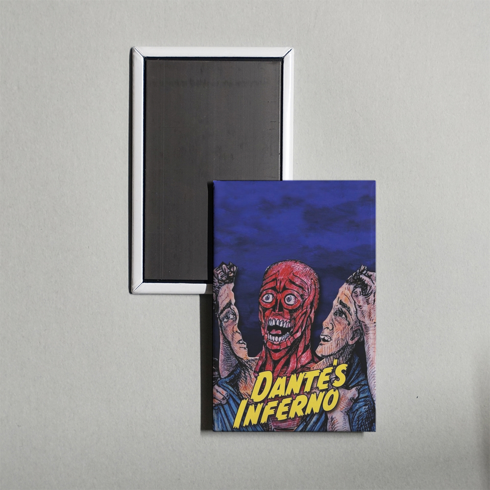 Dante's Inferno Mini Movie Fridge Magnet