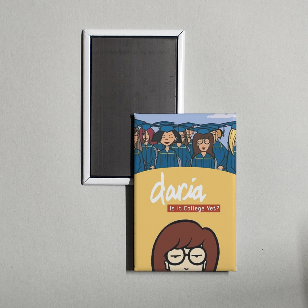 Daria in 'Is It College Yet' Mini Movie Fridge Magnet