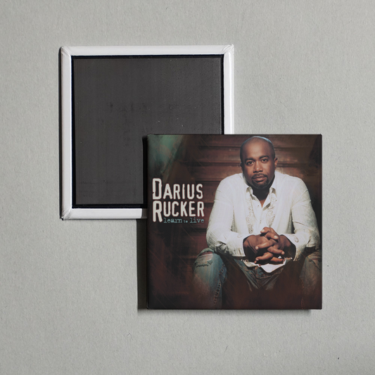 Darius Rucker - Learn To Live Album Cover Fridge Magnet