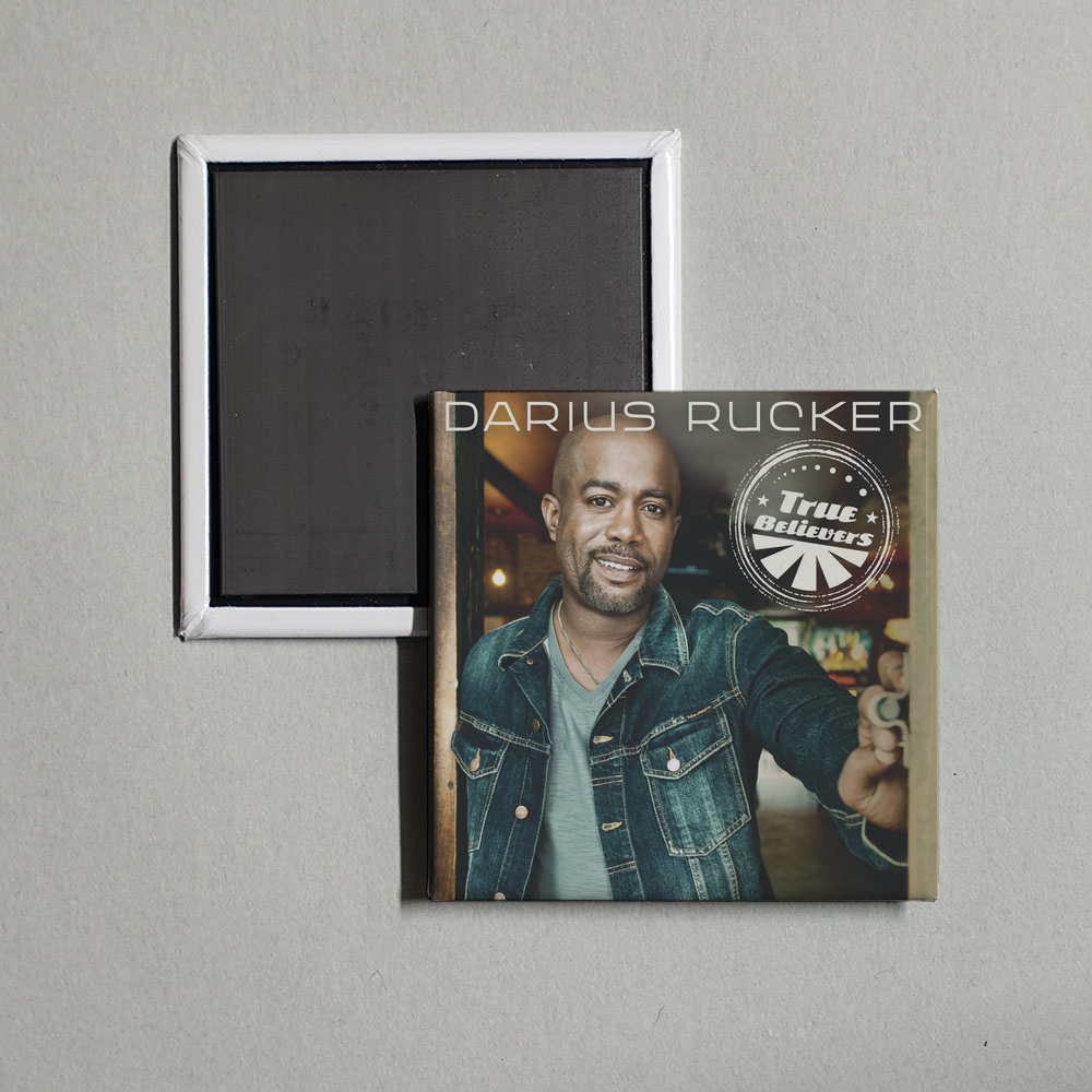 Darius Rucker - True Believers Album Cover Fridge Magnet