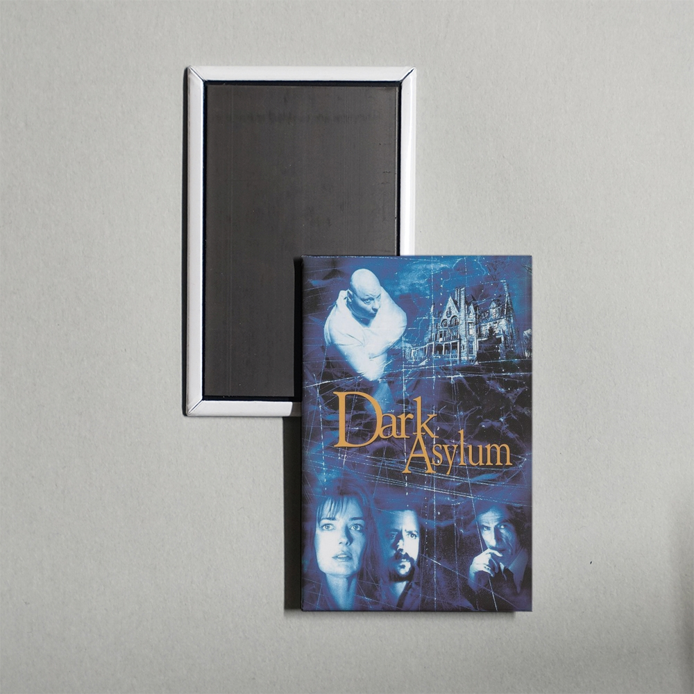 Dark Asylum Mini Movie Fridge Magnet