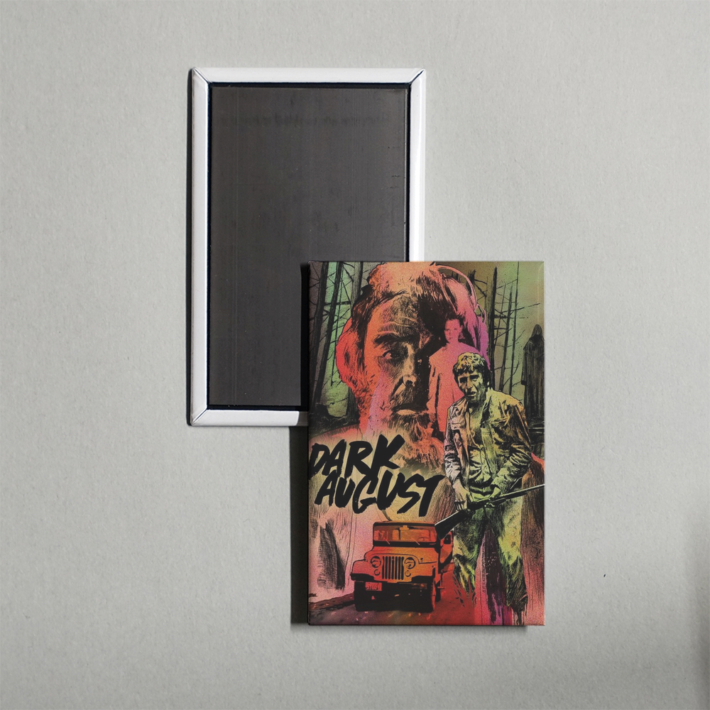Dark August Mini Movie Fridge Magnet