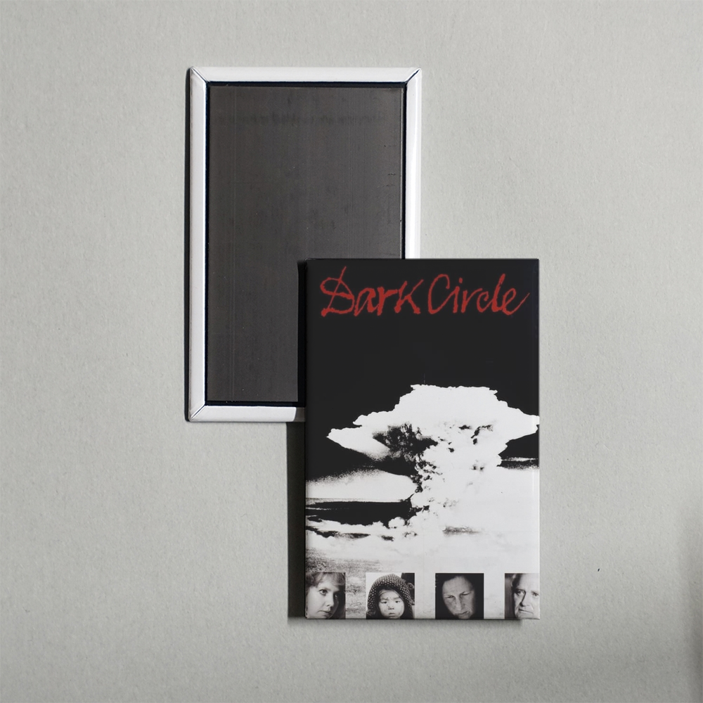 Dark Circle Mini Movie Fridge Magnet