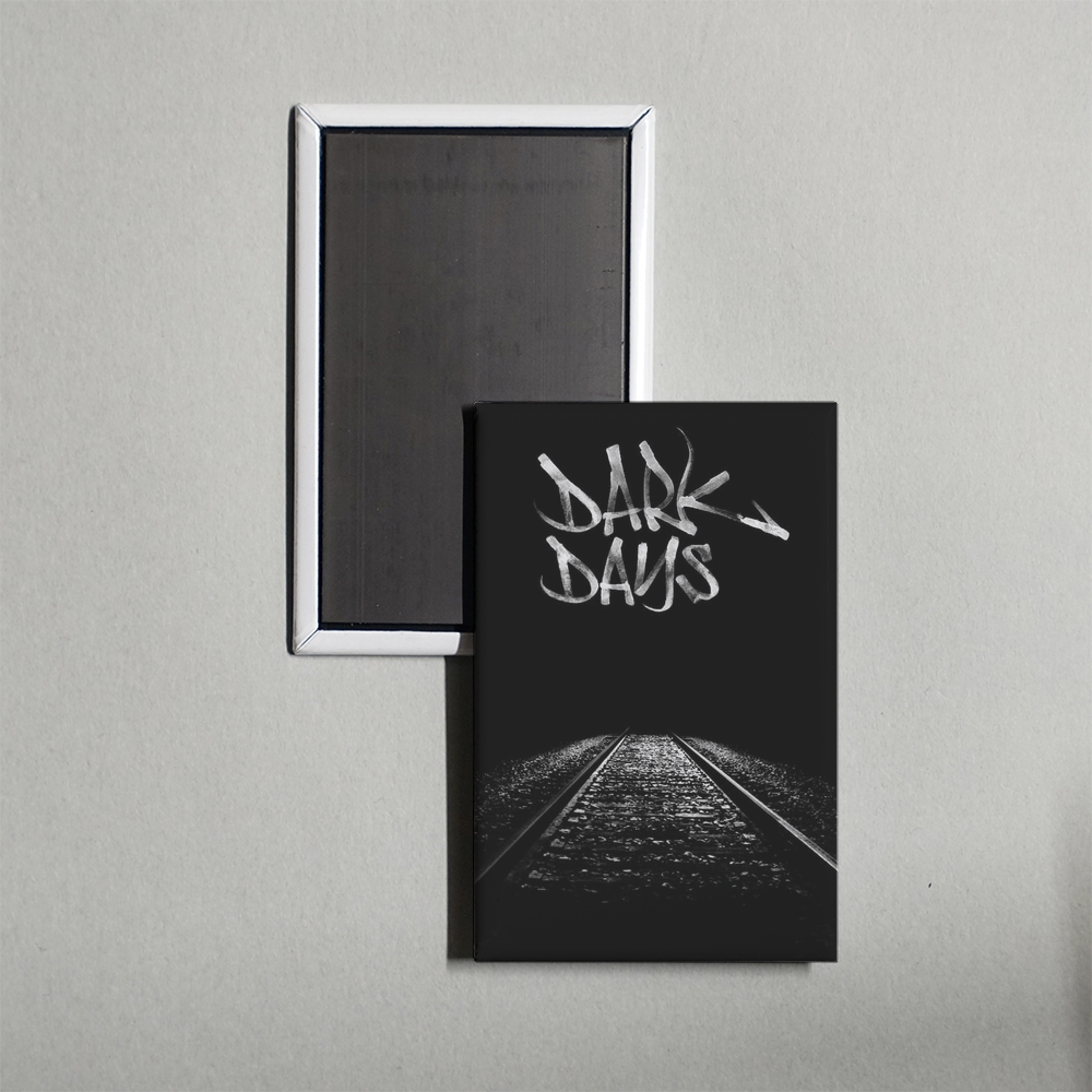 Dark Days Mini Movie Fridge Magnet