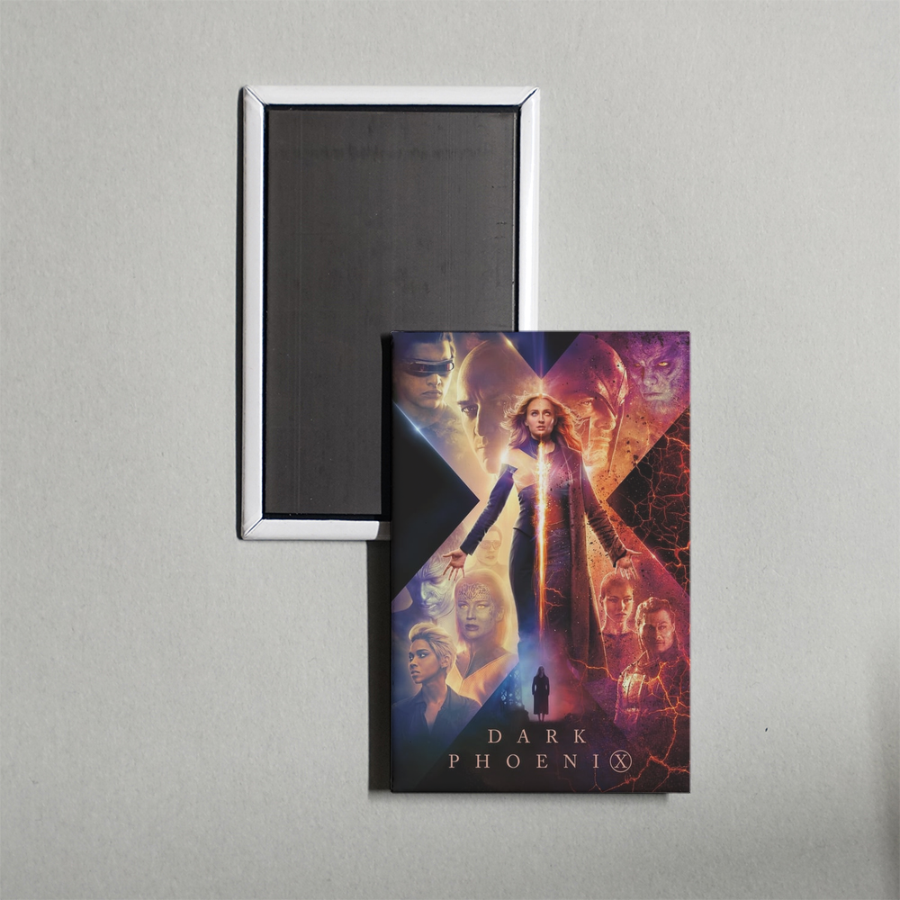 Dark Phoenix Mini Movie Fridge Magnet