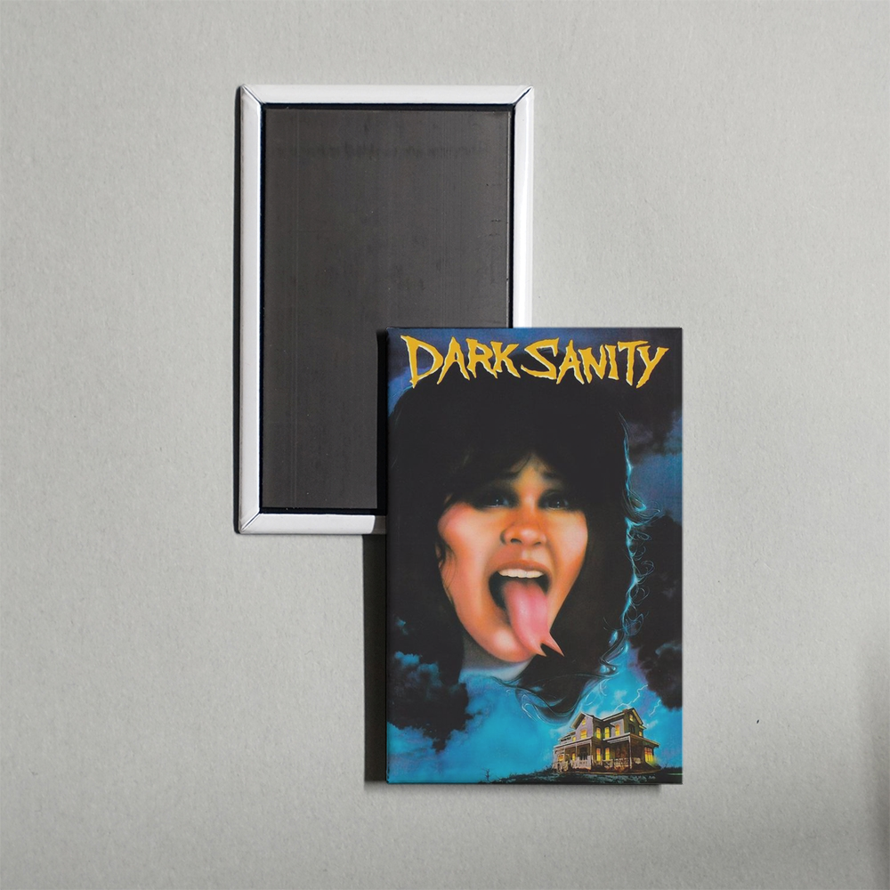 Dark Sanity Mini Movie Fridge Magnet