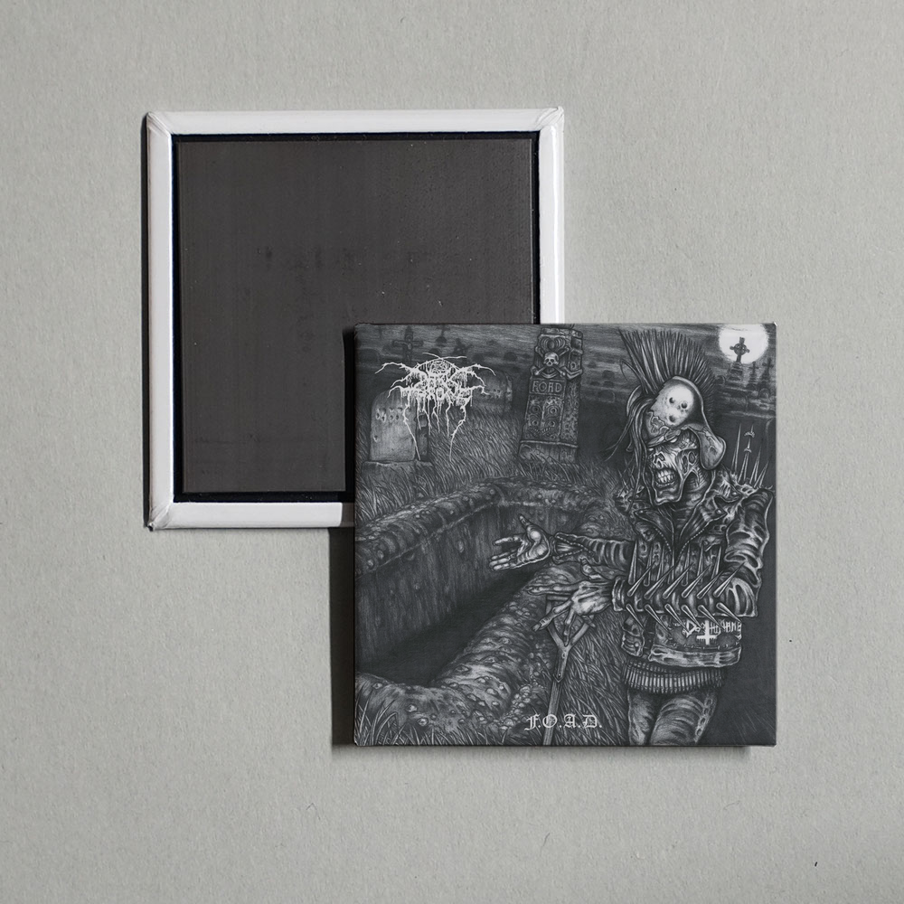 Darkthrone - F.O.A.D Album Cover Fridge Magnet