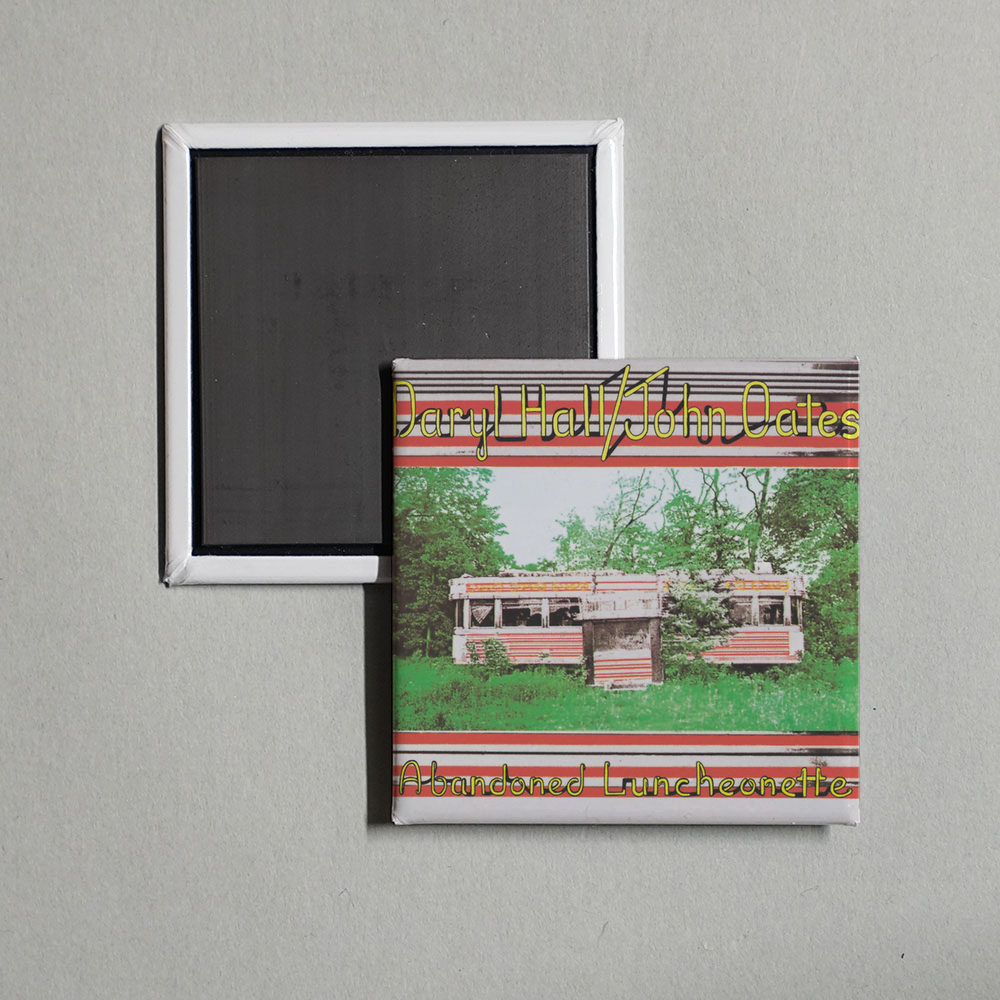 Daryl Hall & John Oates - Abandoned Luncheonette Album Cover Fridge Magnet