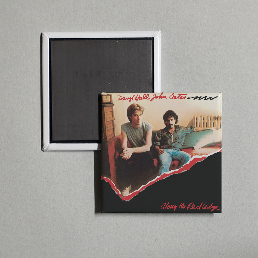Daryl Hall & John Oates - Along The Red Ledge Album Cover Fridge Magnet
