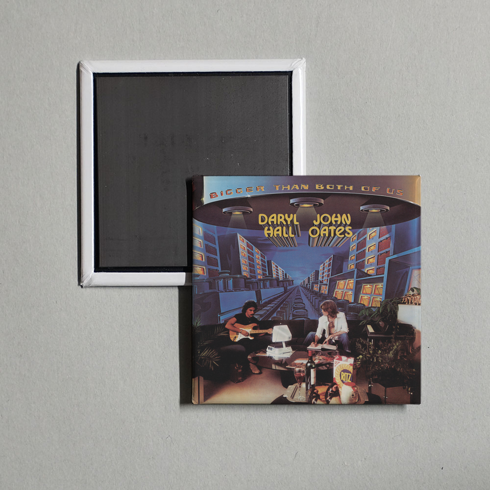 Daryl Hall & John Oates - Bigger Than Both Of Us Album Cover Fridge Magnet