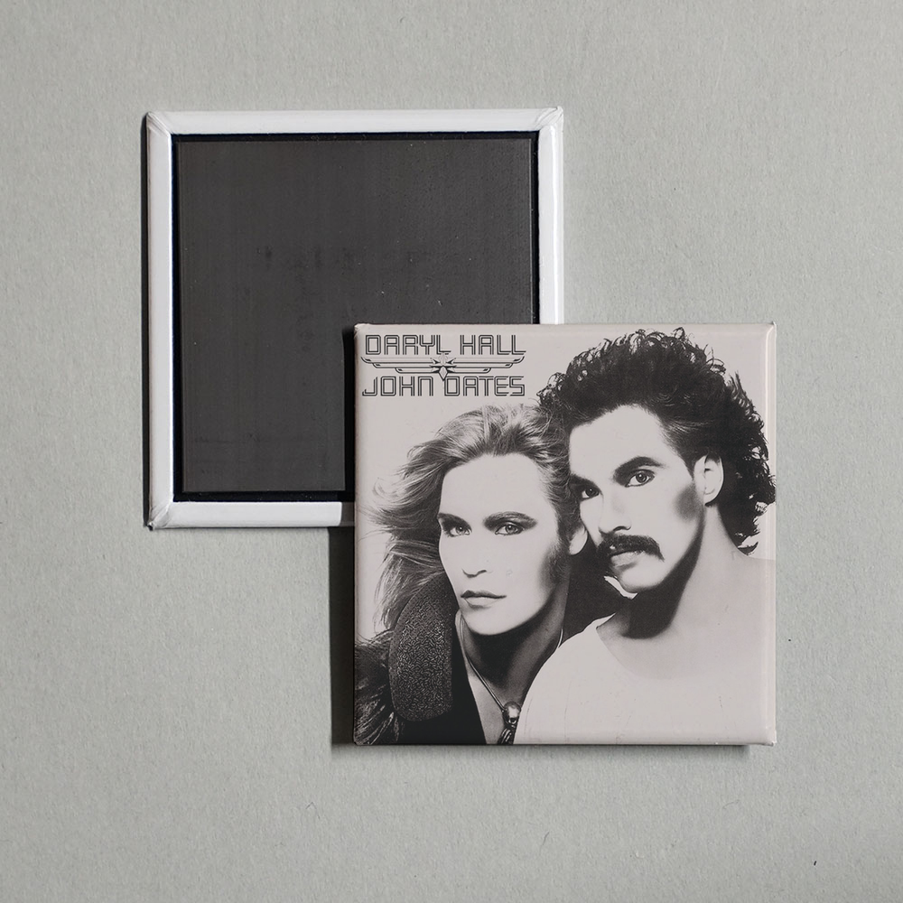 Daryl Hall & John Oates - Daryl Hall & John Oates (The Silver Album) Album Cover Fridge Magnet