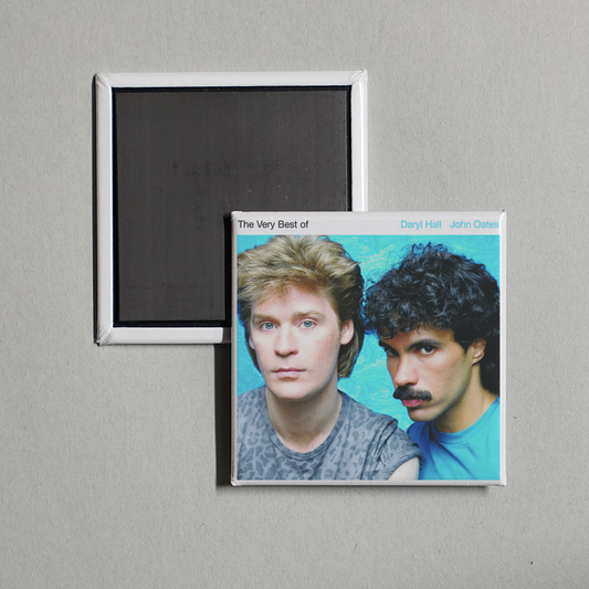 Daryl Hall & John Oates - The Very Best of Daryl Hall  John Oates Album Cover Fridge Magnet
