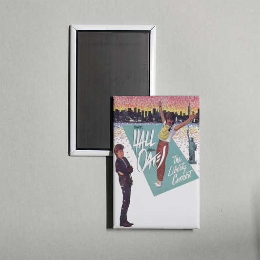 Daryl Hall & John Oates The Liberty Concert Mini Movie Fridge Magnet