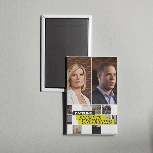 Dateline Secrets Uncovered TV Show Fridge Magnet