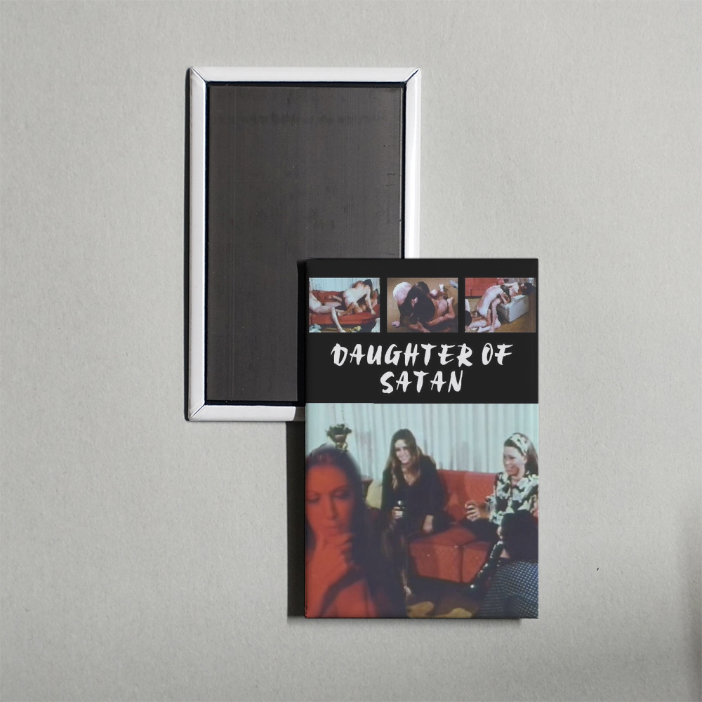 Daughter of Satan Mini Movie Fridge Magnet