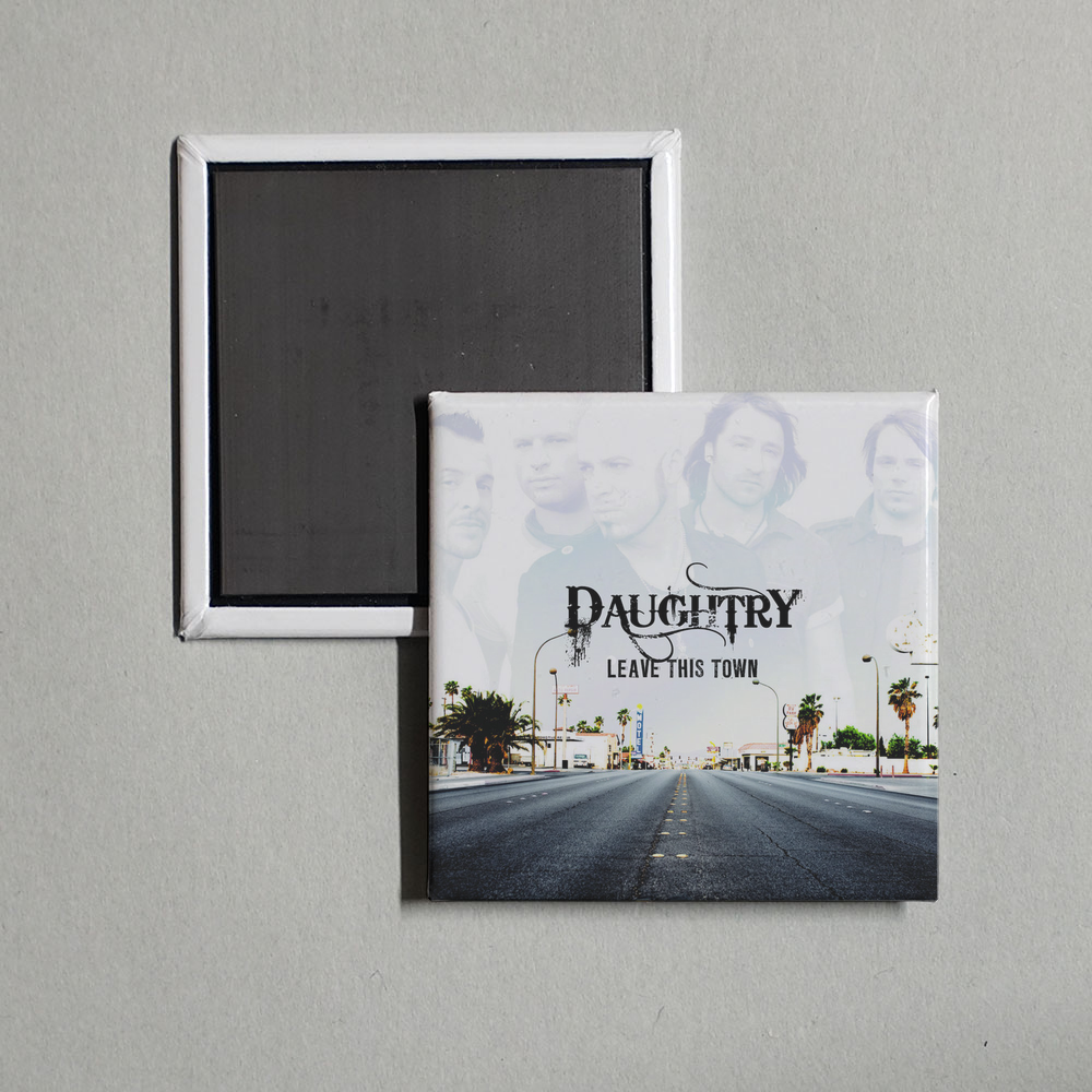 Daughtry - Leave This Town Album Cover Fridge Magnet