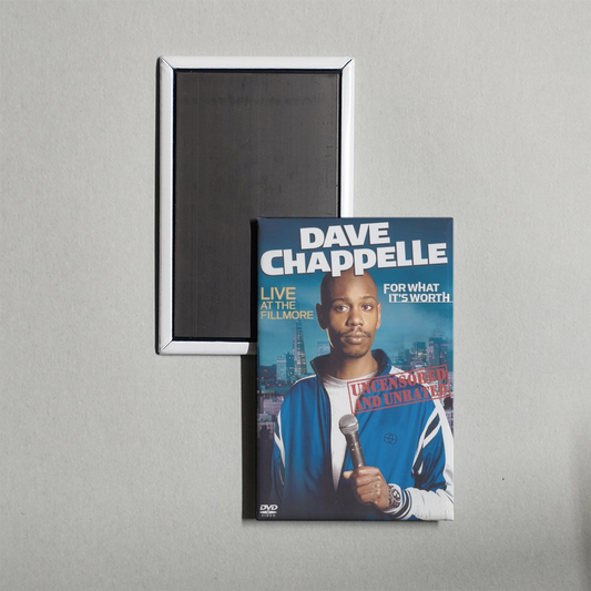 Dave Chappelle For What It's Worth Mini Movie Fridge Magnet