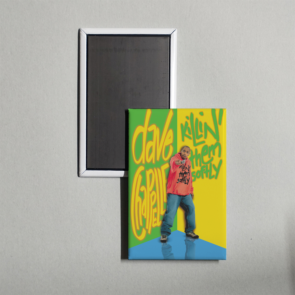 Dave Chappelle Killin' Them Softly Mini Movie Fridge Magnet