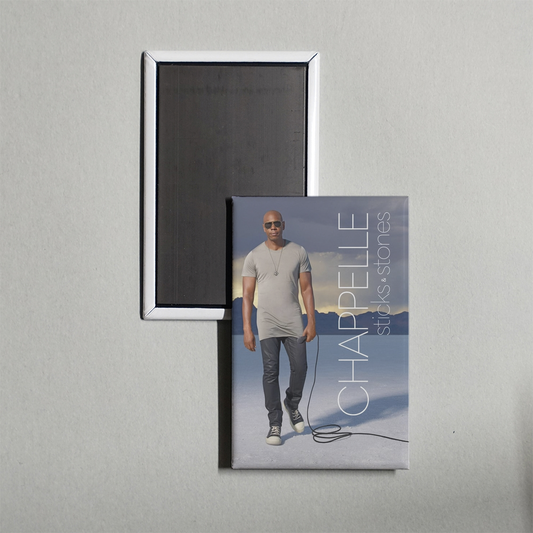 Dave Chappelle Sticks & Stones Mini Movie Fridge Magnet