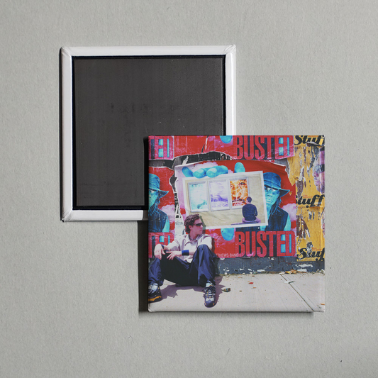 Dave Matthews Band - Busted Stuff Album Cover Fridge Magnet