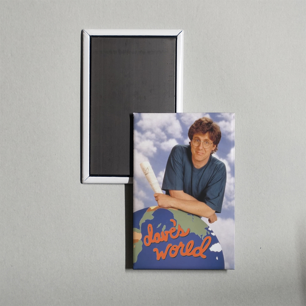 Dave's World TV Show Fridge Magnet