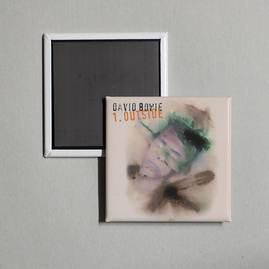 David Bowie - 1. Outside (The Nathan Adler Diaries A Hyper Cycle) Album Cover Fridge Magnet