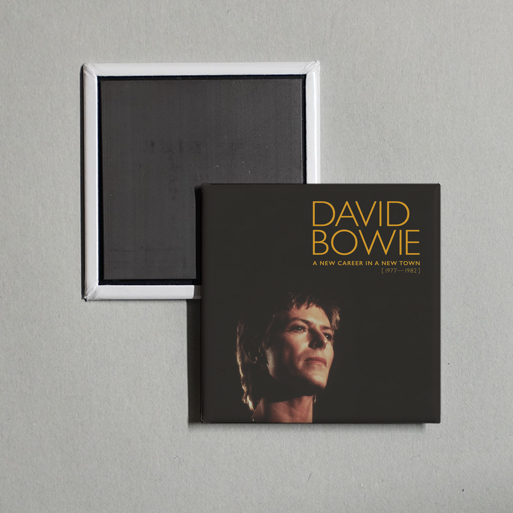 David Bowie - A New Career in a New Town (1977 - 1982) Album Cover Fridge Magnet