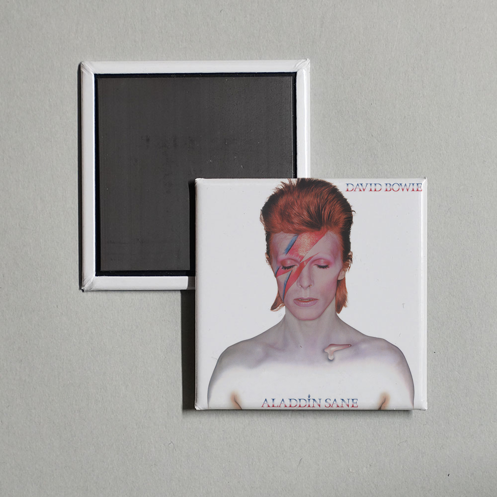 David Bowie - Aladdin Sane (2013 Remaster) Album Cover Fridge Magnet