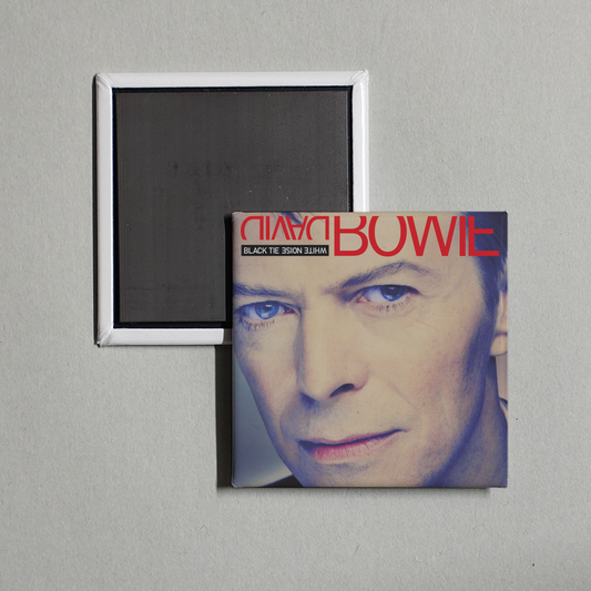 David Bowie - Black Tie White Noise (2021 Remaster) Album Cover Fridge Magnet