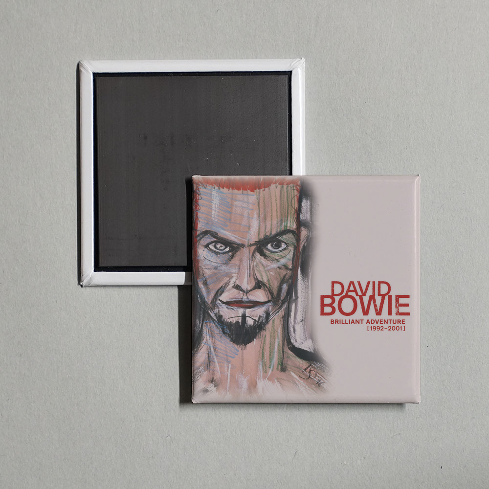 David Bowie - Brilliant Adventure (1992 – 2001) Album Cover Fridge Magnet