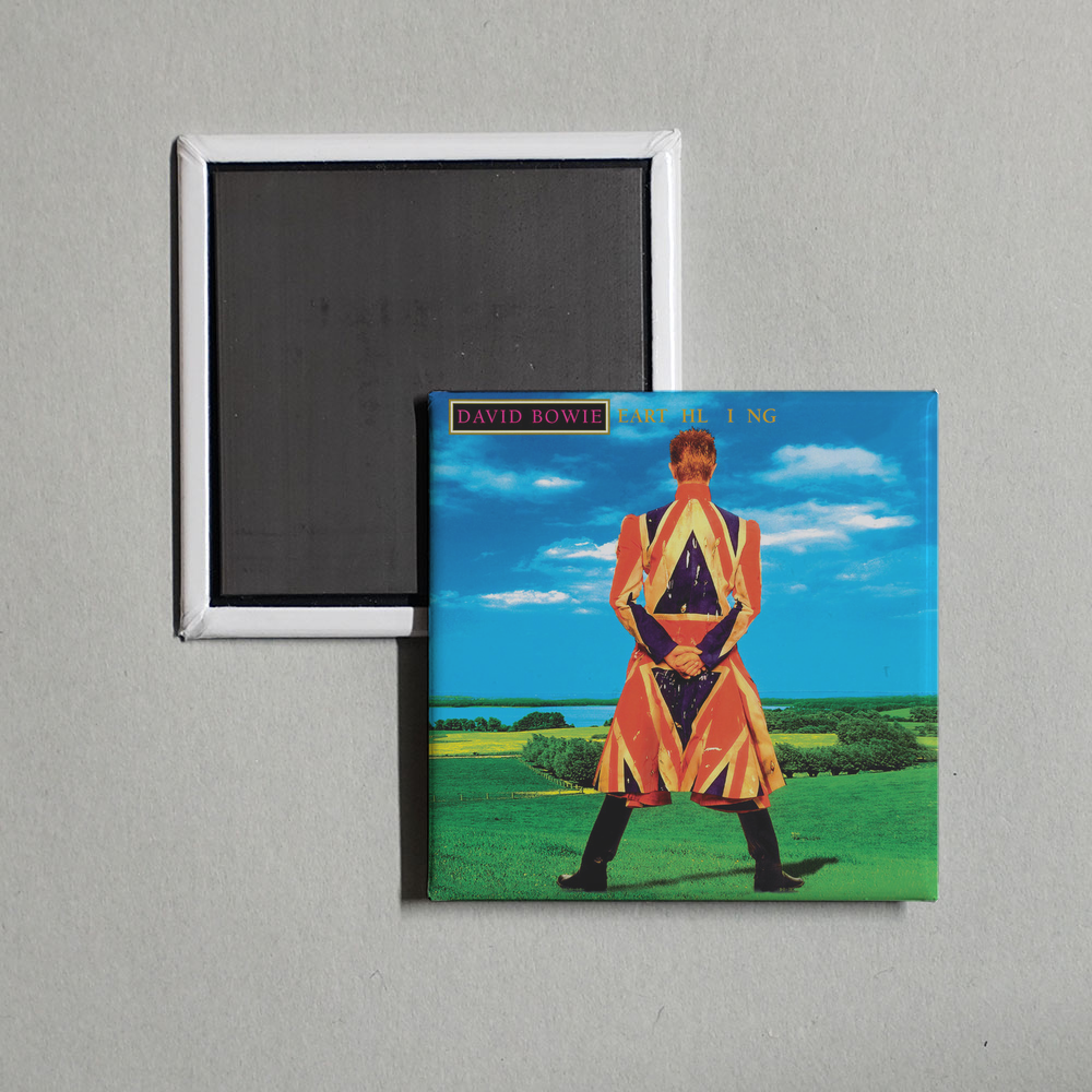 David Bowie - Earthling Album Cover Fridge Magnet